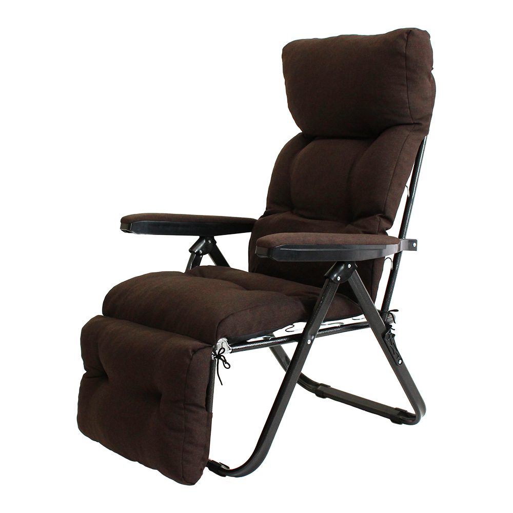 リクライニングチェア フットレスト付き フカフカ ハイバック