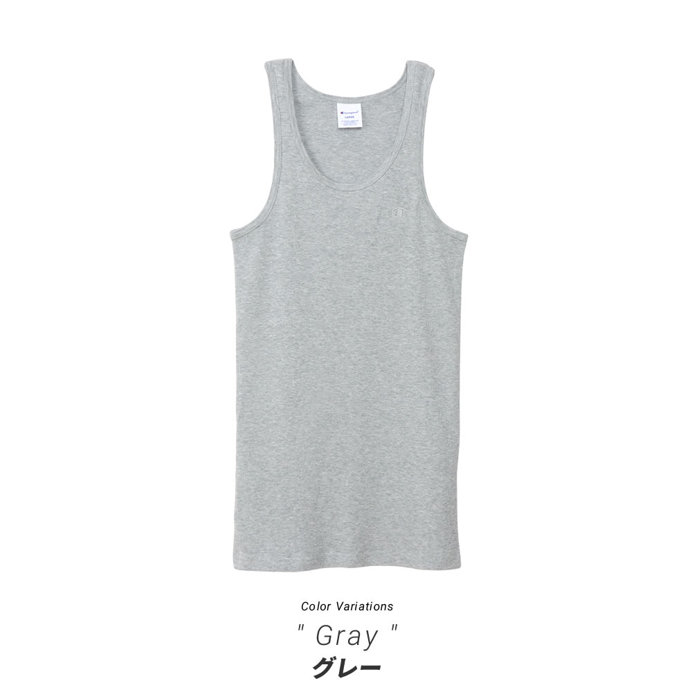 Champion（チャンピオン） タンクトップ メンズ レディース リブ ロゴ