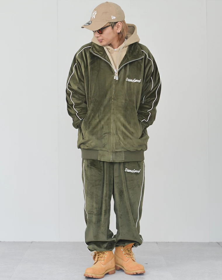 DEEP B系・ストリートファッション - ベロアセットアップ｜Yahoo