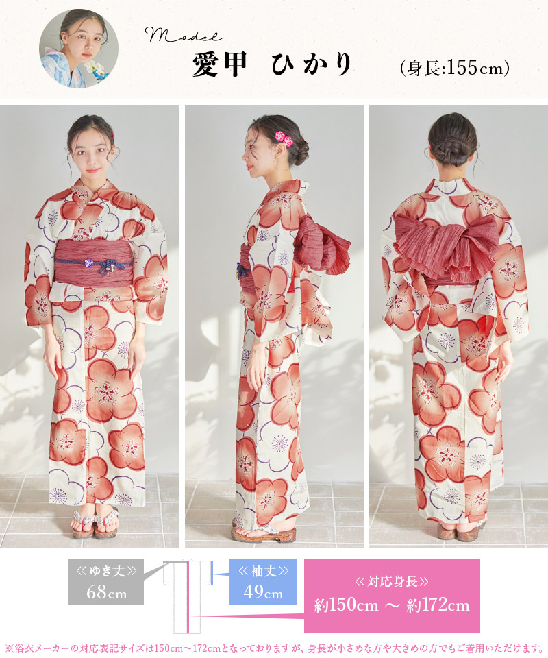 7.桜花のレトロ梅