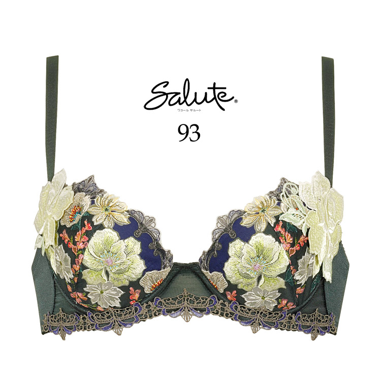 サルート（SALUTE） ワコール 93G P-up ブラジャー GHIカップ プッシュ