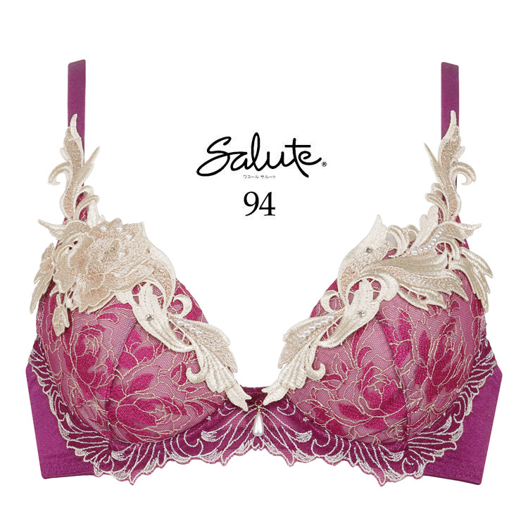 サルート（SALUTE） ワコール 94G VIVA LINE ブラジャー DEFカップ