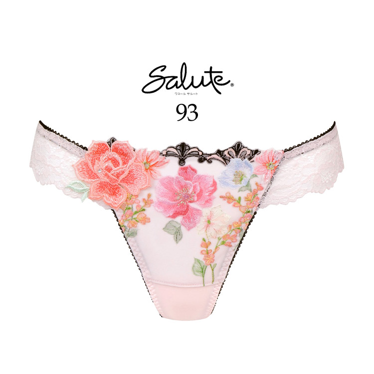 サルート（SALUTE） ワコール 93G Tバック ショーツ ソング レディース