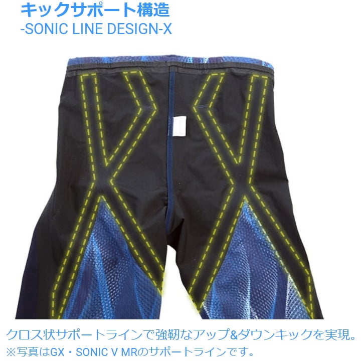 MIZUNO（ミズノ） 競泳水着 メンズ GX SONIC5 ST スプリンター Fina WA