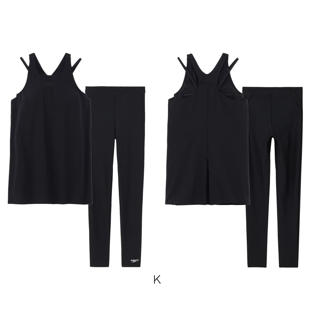 speedo（スピード） フィットネス水着 レディース エアパロング Soft