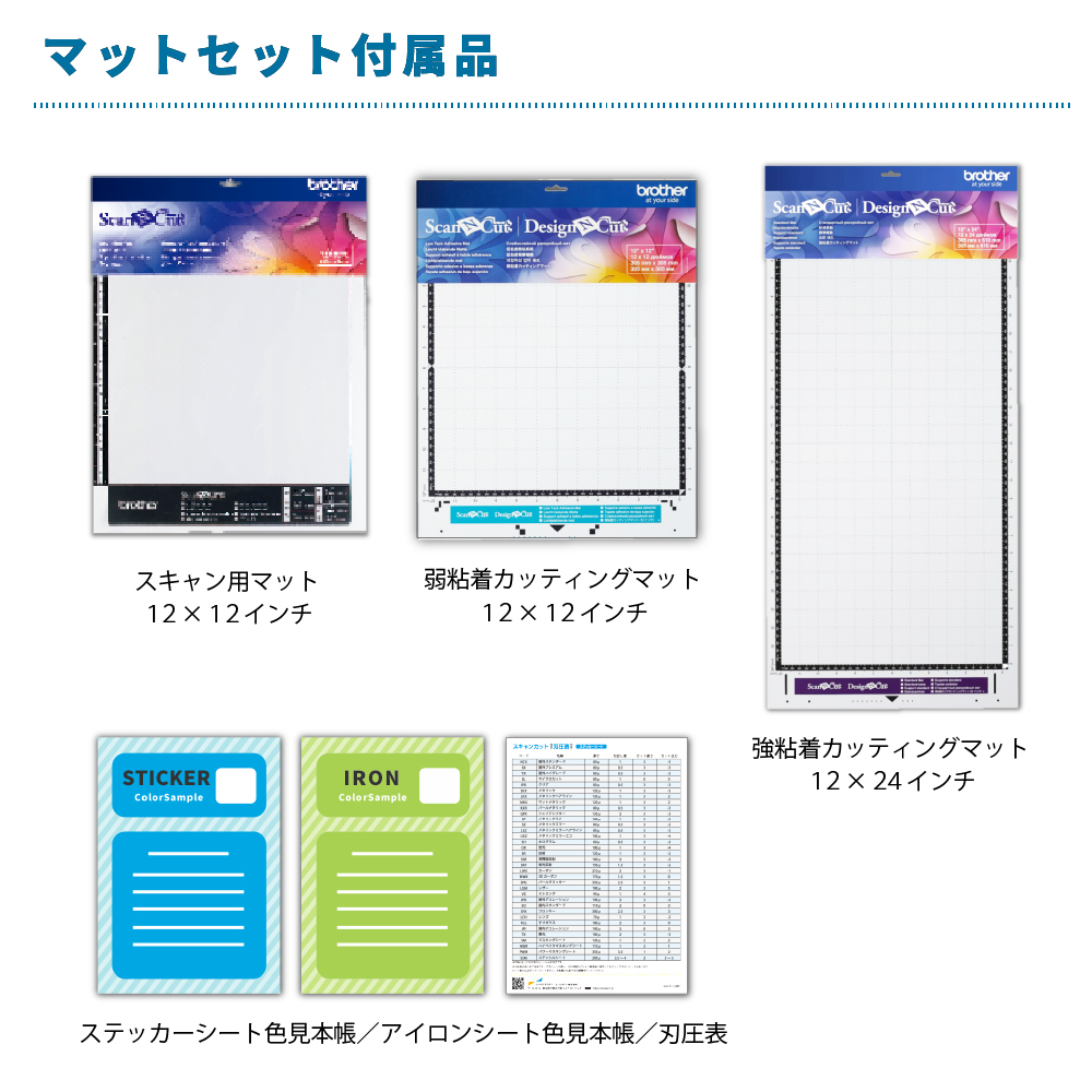 スキャンカット 正規代理店 カッティングマシン CM300 純正マット3点