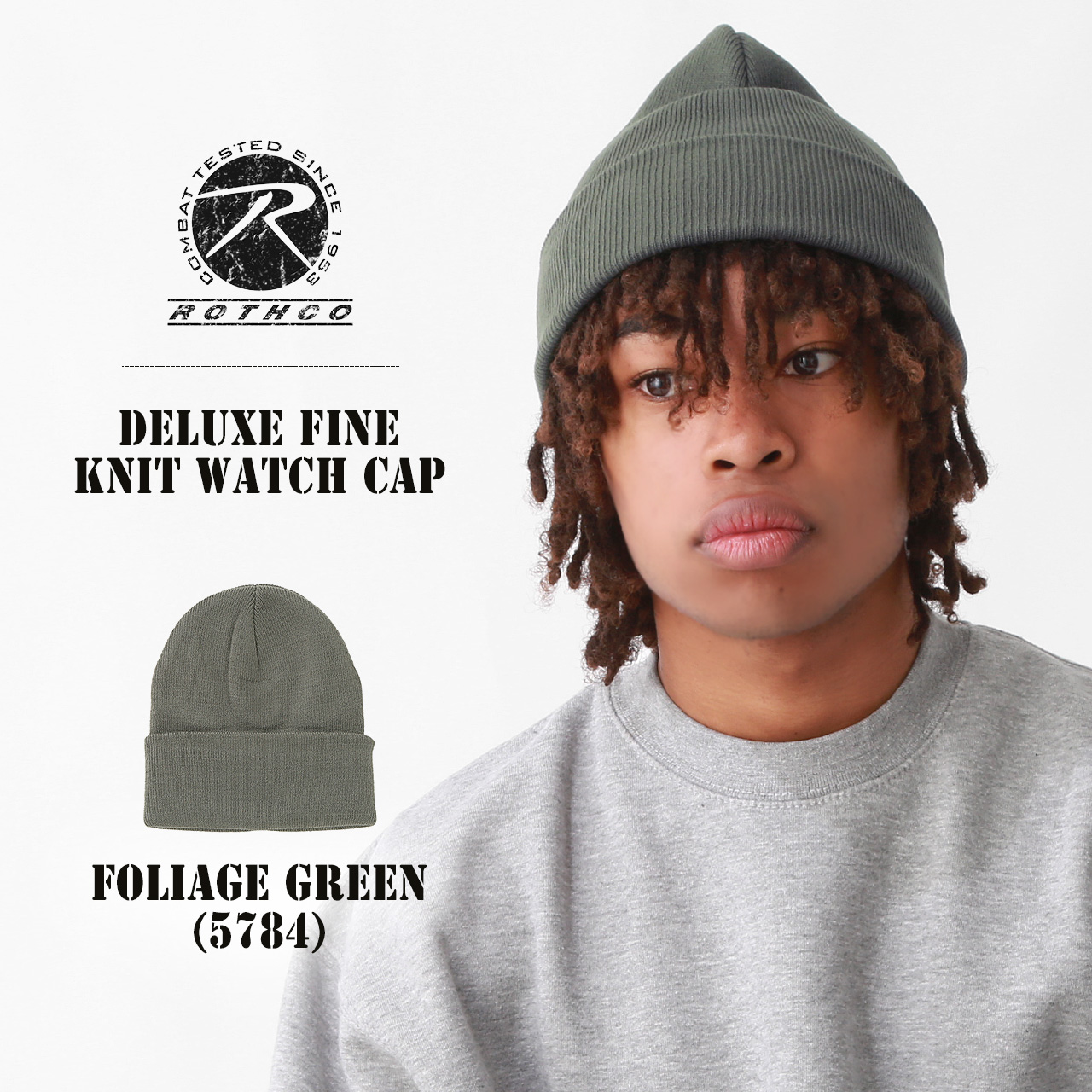 ROTHCO（ロスコ） ニットキャップ ニット帽 メンズ ブランド 帽子 冬