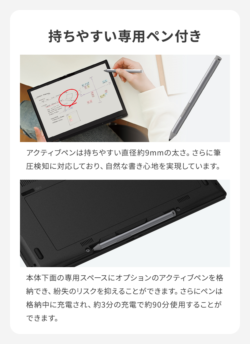 LIFEBOOK UH ノートパソコン 新品 富士通 Note U WU8-K3【2in1】 13.3