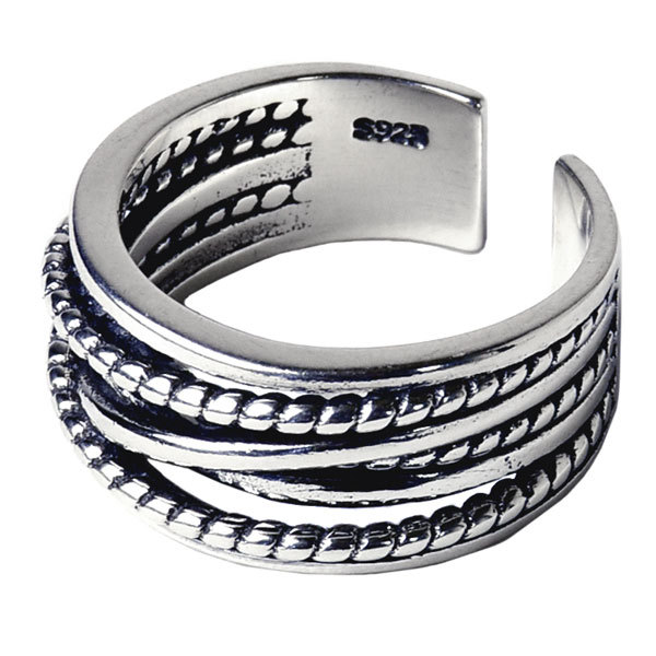 FLAG ON CREW 指輪 シルバーリング メンズ 男女兼用 フリーサイズ