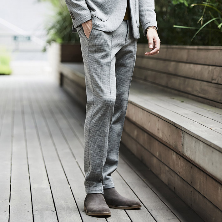 g-stage（ジーステージ） パンツ メンズ スラックス ウールジャージ