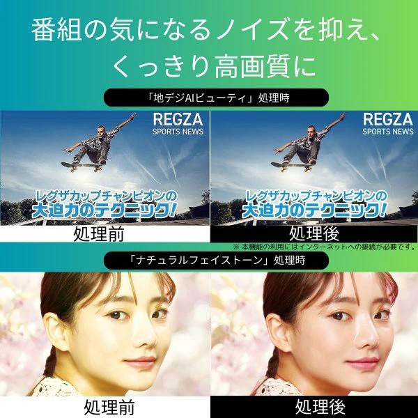 TOSHIBA（東芝） 液晶テレビ 43インチ REGZA レグザ 4K 43Z670N/srm