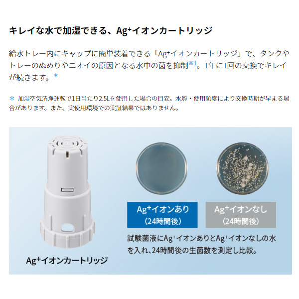 プラズマクラスター シャープ 加湿空気清浄機 KI-RS40-W ホワイト