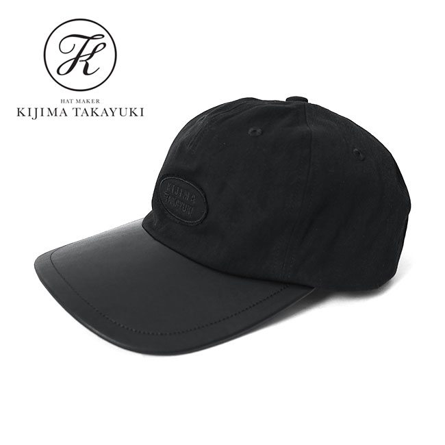 KIJIMA TAKAYUKI キジマタカユキ ヴィンテージ加工 ロゴ刺繍 キャップ