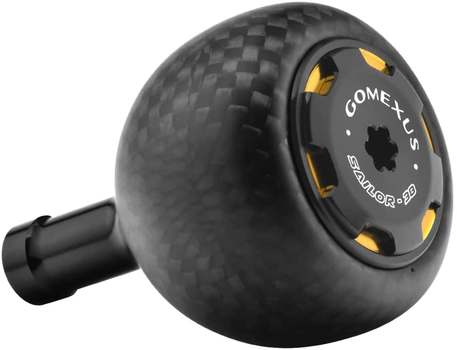 リール ハンドルノブ 38mm カーボン シマノ Shimano TypeA ダイワ