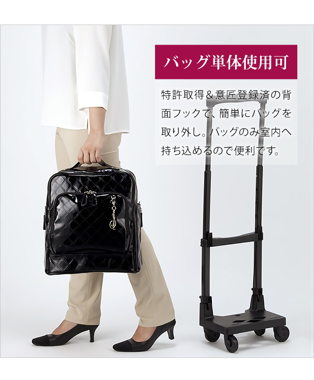 SWANY（スワニー） キャリーバッグ ショッピングカート 横押し