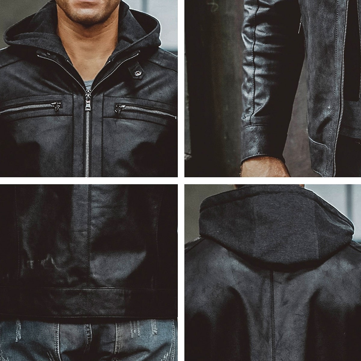 送料無料!】フード着脱可能! 全10サイズ メンズ デタッチャブルフード