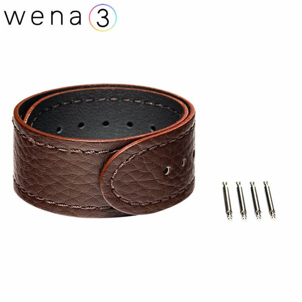 SONY（ソニー） wena3 ウェナ3 時計バンド ベルト 茶 ブラウン 革
