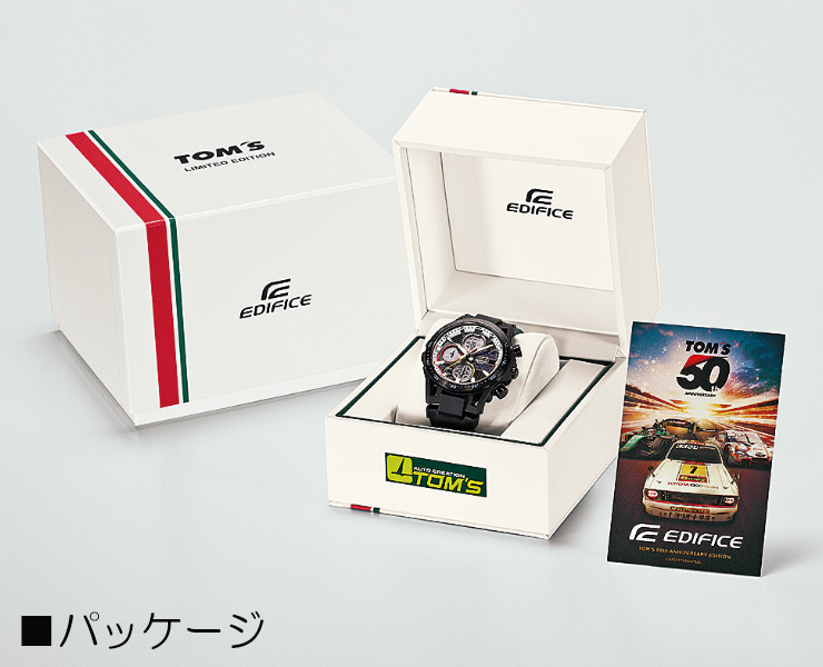 EDIFICE（CASIO） カシオ エディフィス TOMS設立50周年記念 EFS