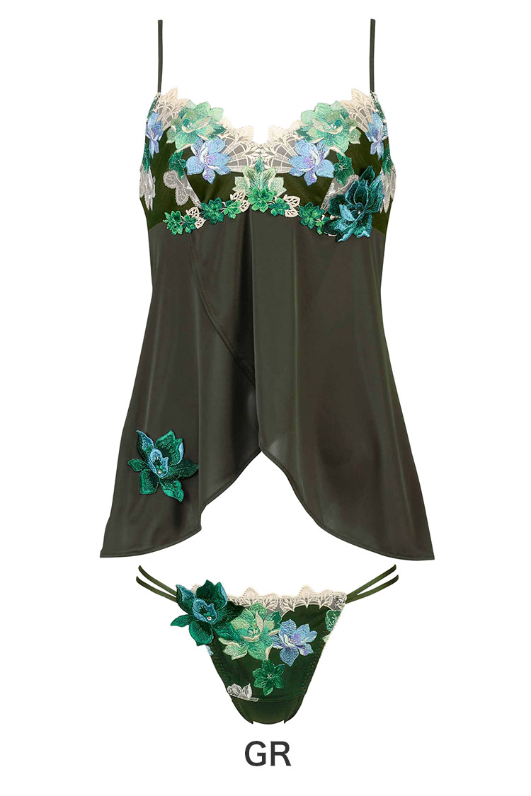 サルート（SALUTE） ワコール 30グループ 30G セットアップ(キャミ＋T