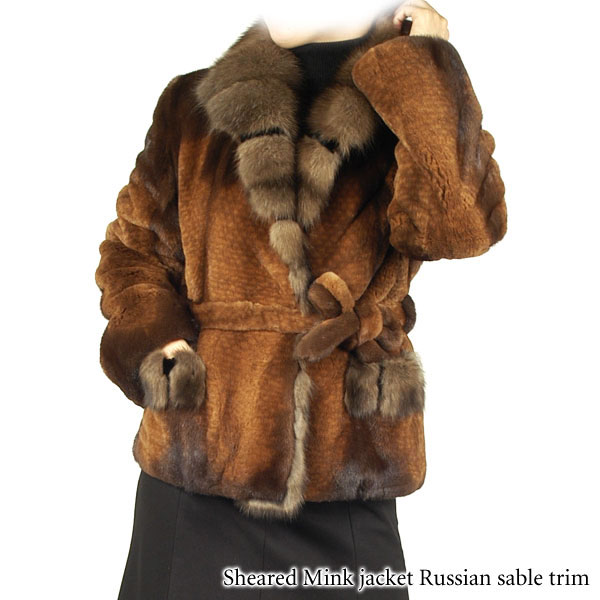 sankyo shokai（三京商会） ＜爆買＞毛皮/シェアードミンク ジャケット