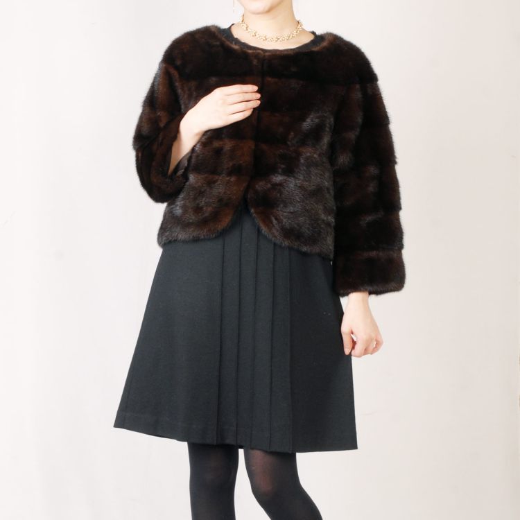 sankyo shokai（三京商会） ＜爆買＞デミバフミンク ノーカラー