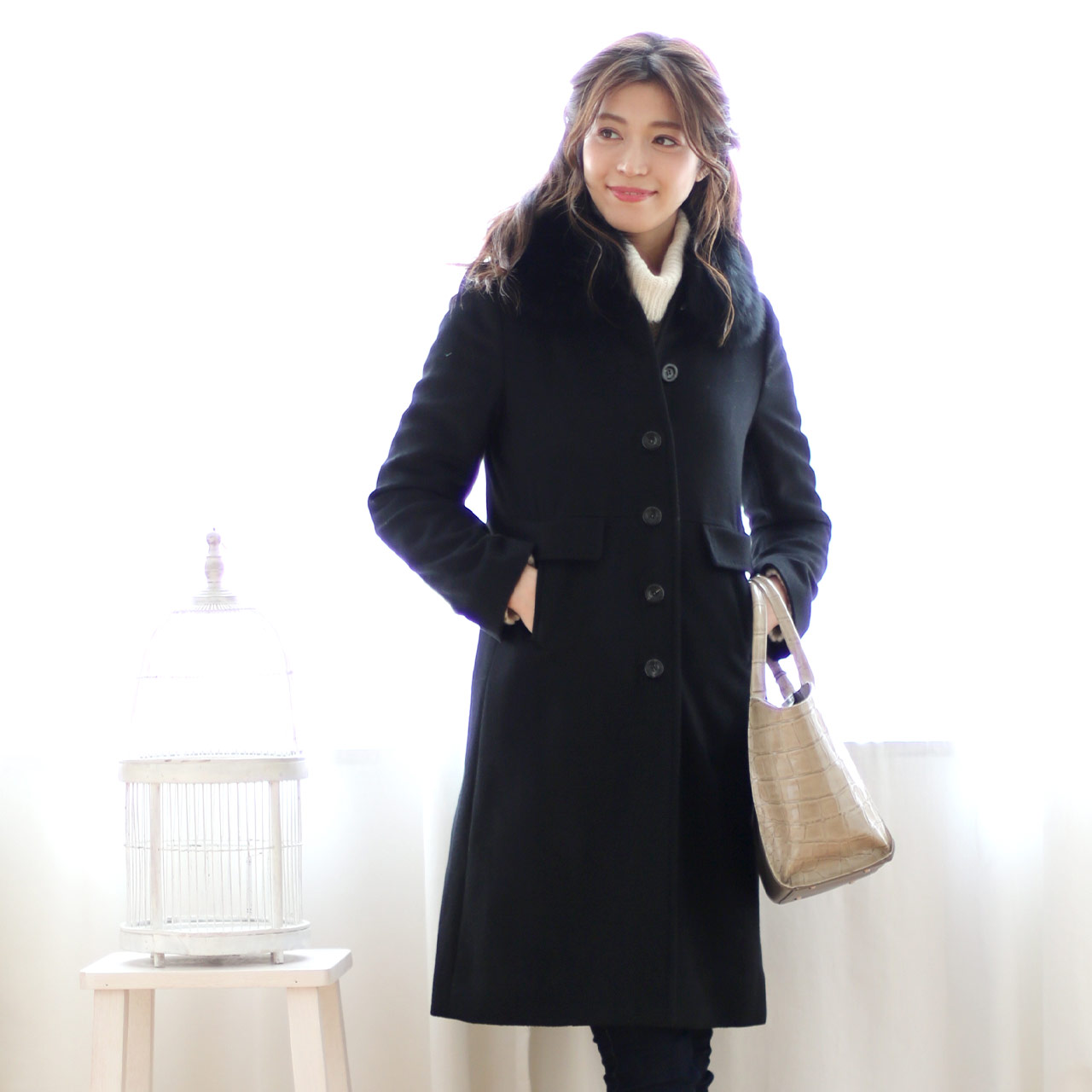 sankyo shokai（三京商会） ＜爆買＞[10%offクーポン]カシミヤ コート