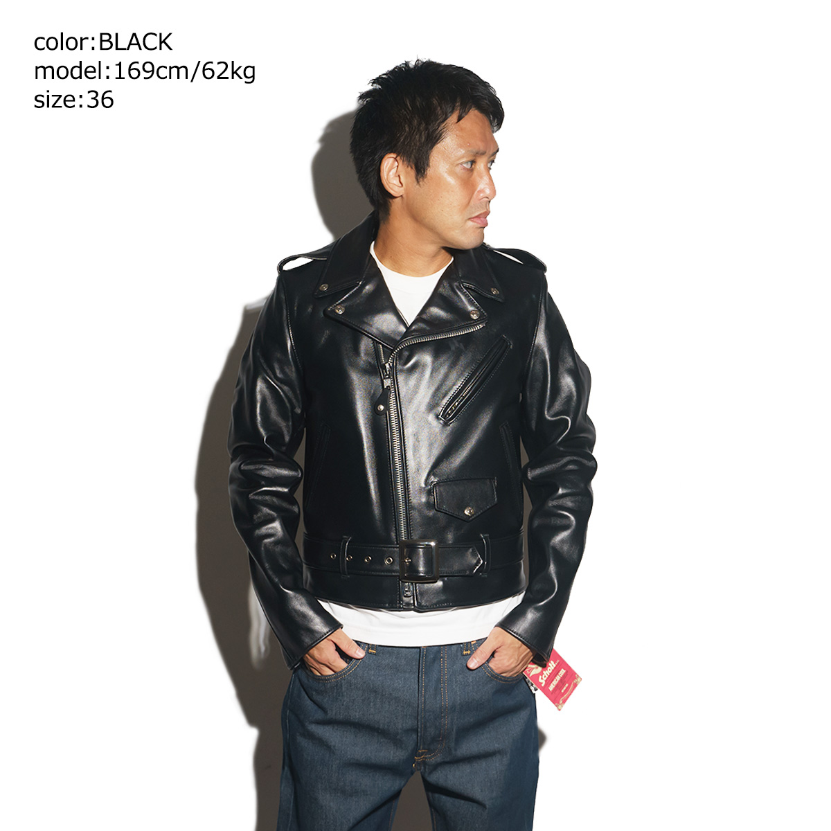 Schott N.Y.C（ショット） SCHOTT 618 ダブルライダース ブラック