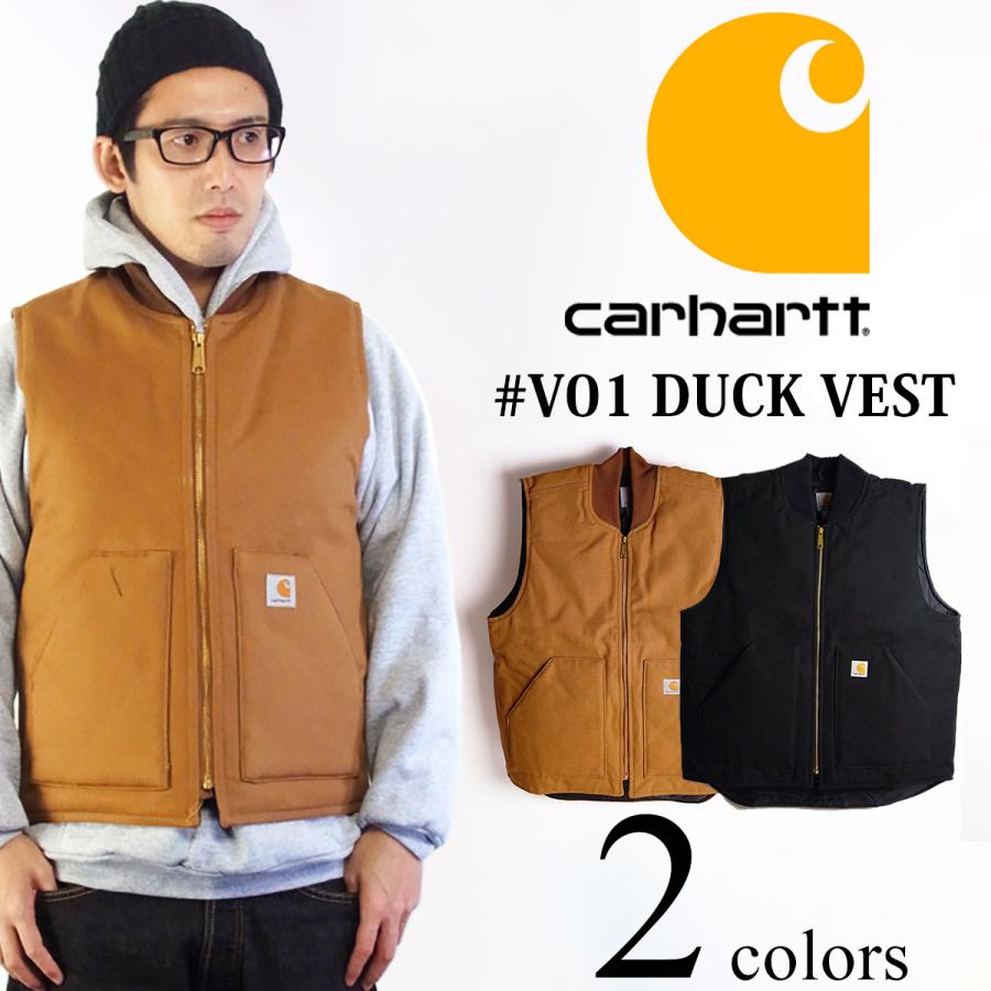 Carhartt（カーハート） Carhartt V01 ダック ワークベスト ｜ ベスト
