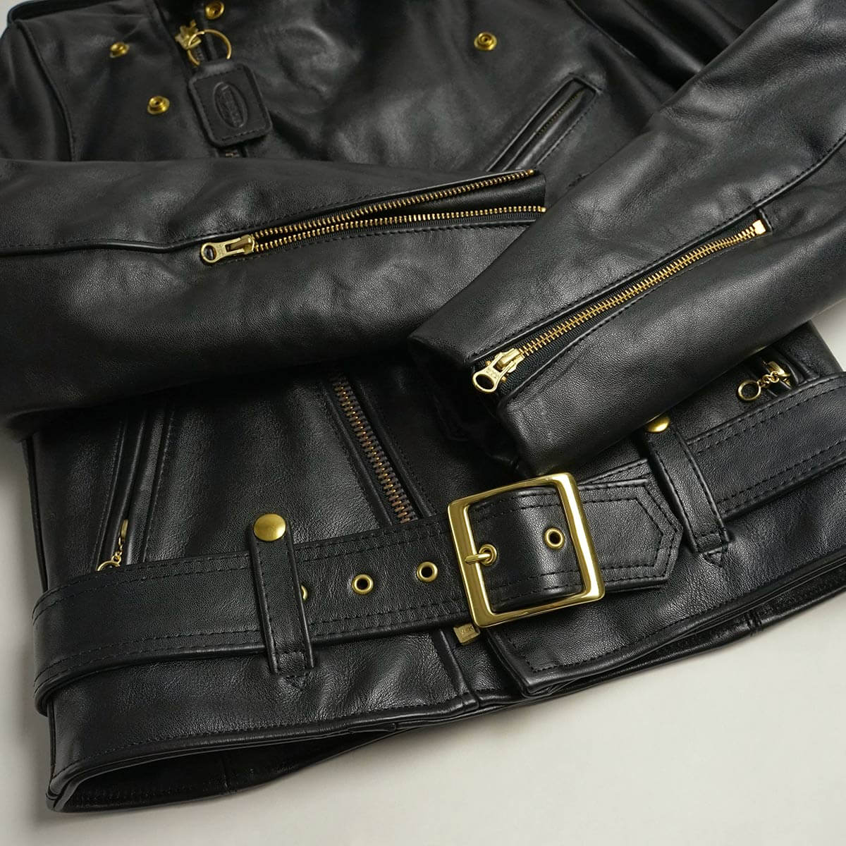 VANSON（バンソン） VANSON C2 ダブル ライダース ブラック アメリカ製