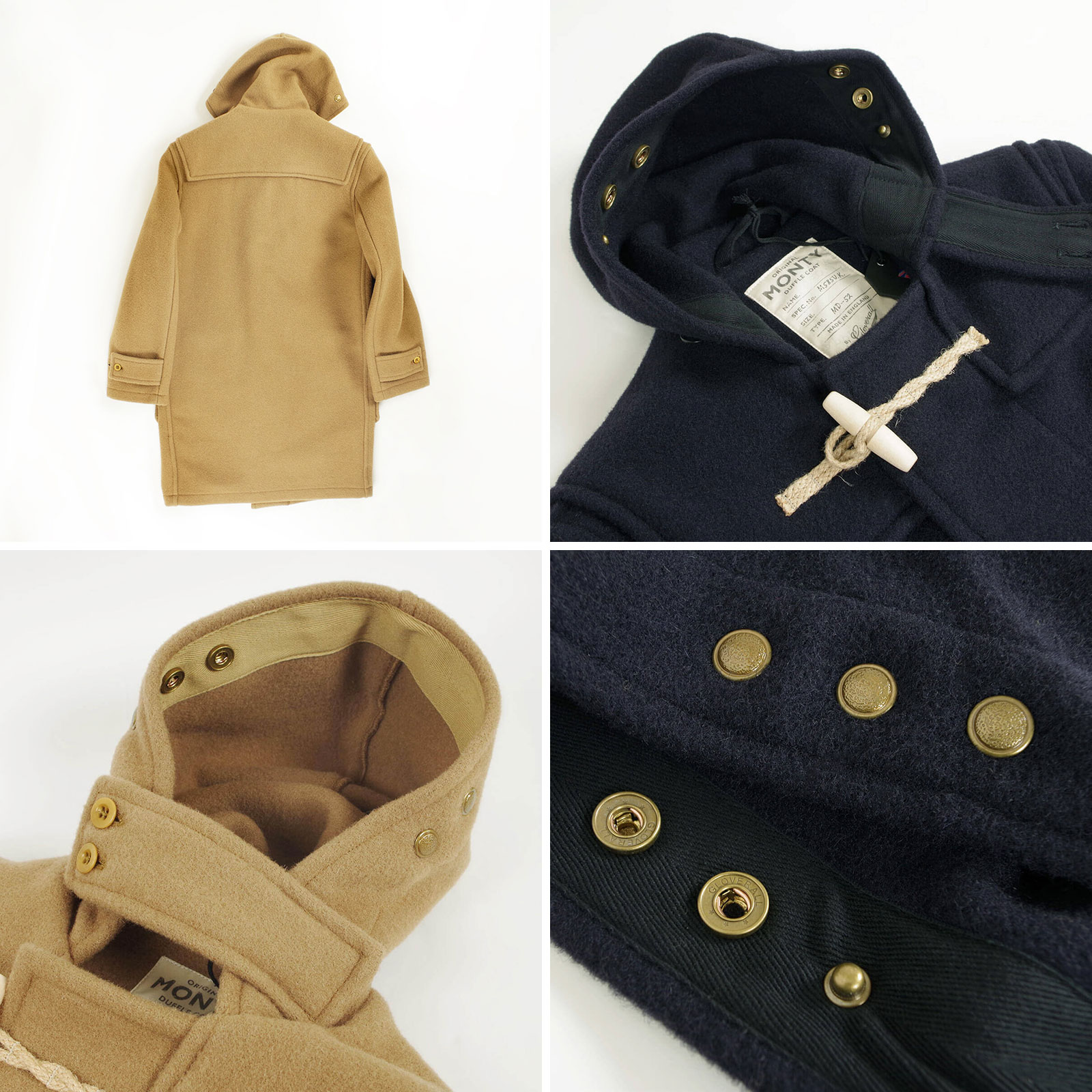 Gloverall（グローバーオール） GLOVERALL MC5750-52 ダッフルコート