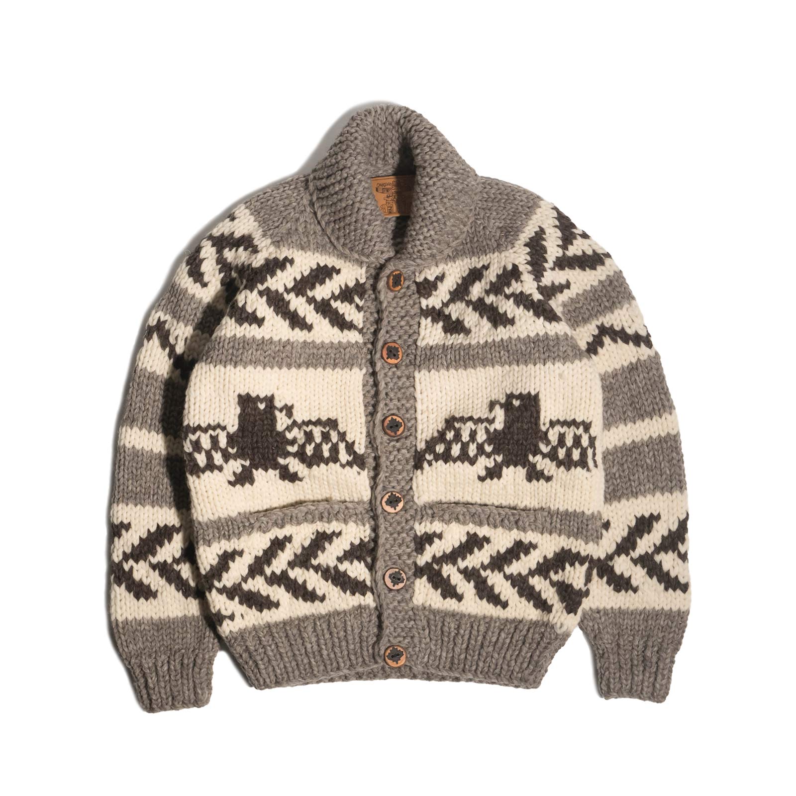 KANATA（カナタ） カウチンセーター 6プライウール サンダーバード