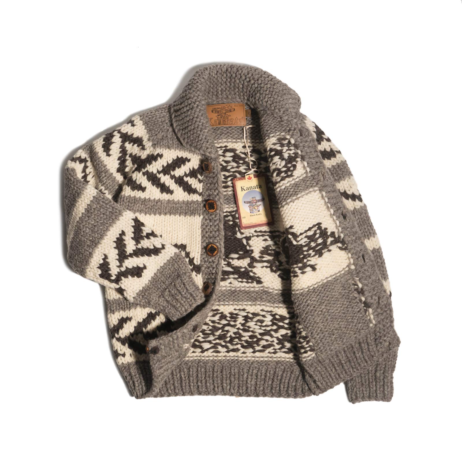 KANATA（カナタ） カウチンセーター 6プライウール サンダーバード