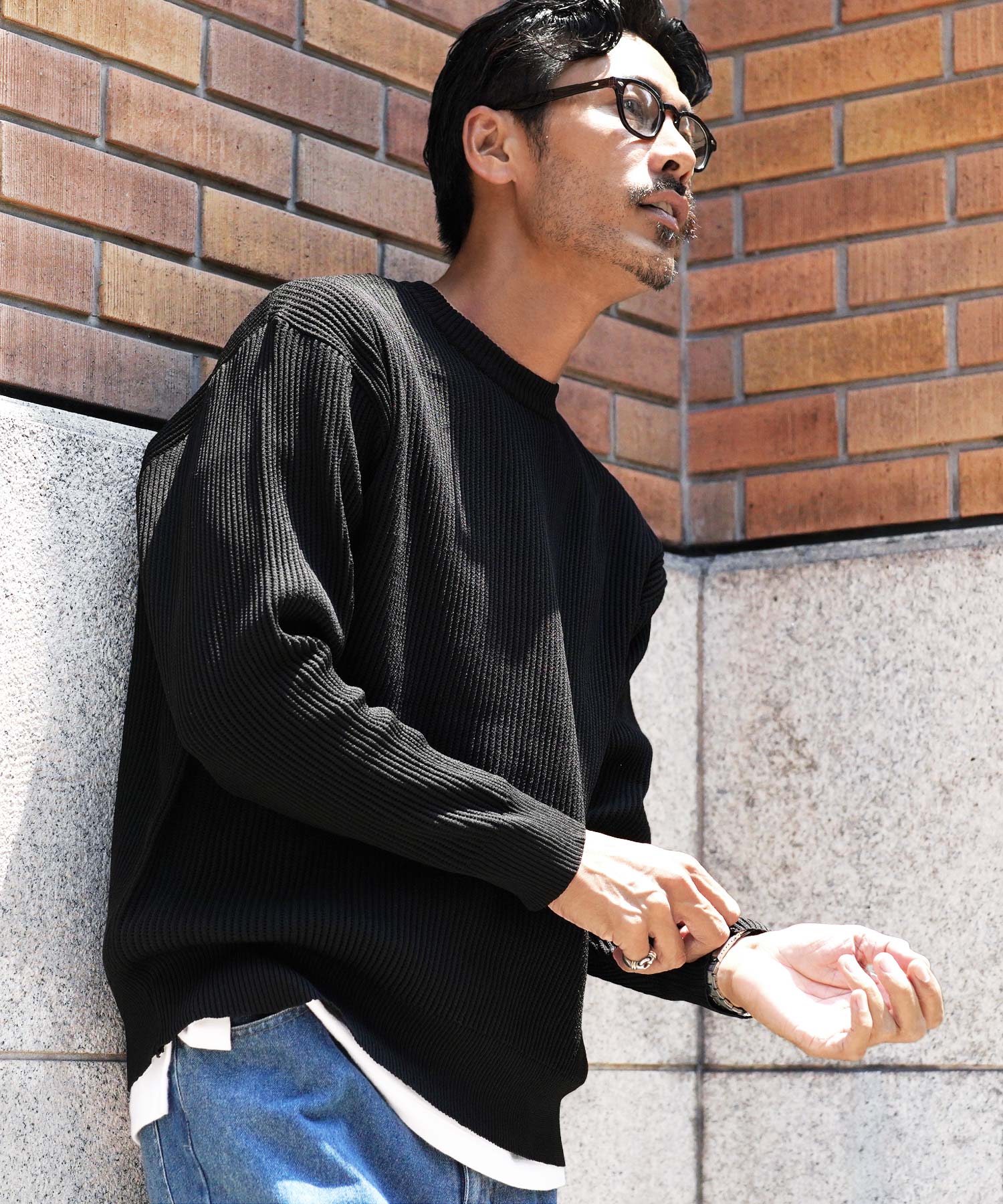 JIGGYS SHOP（ジギーズショップ） ニットセーター メンズ トップス