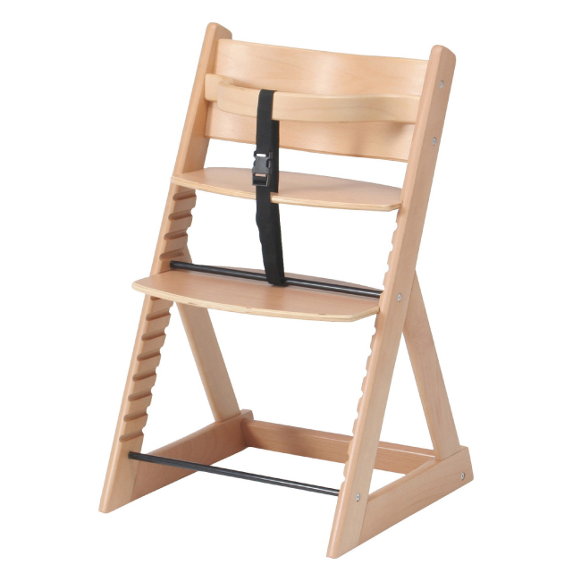 ベビーチェア キッズチェア ハイタイプ ダイニングチェア ナチュラル