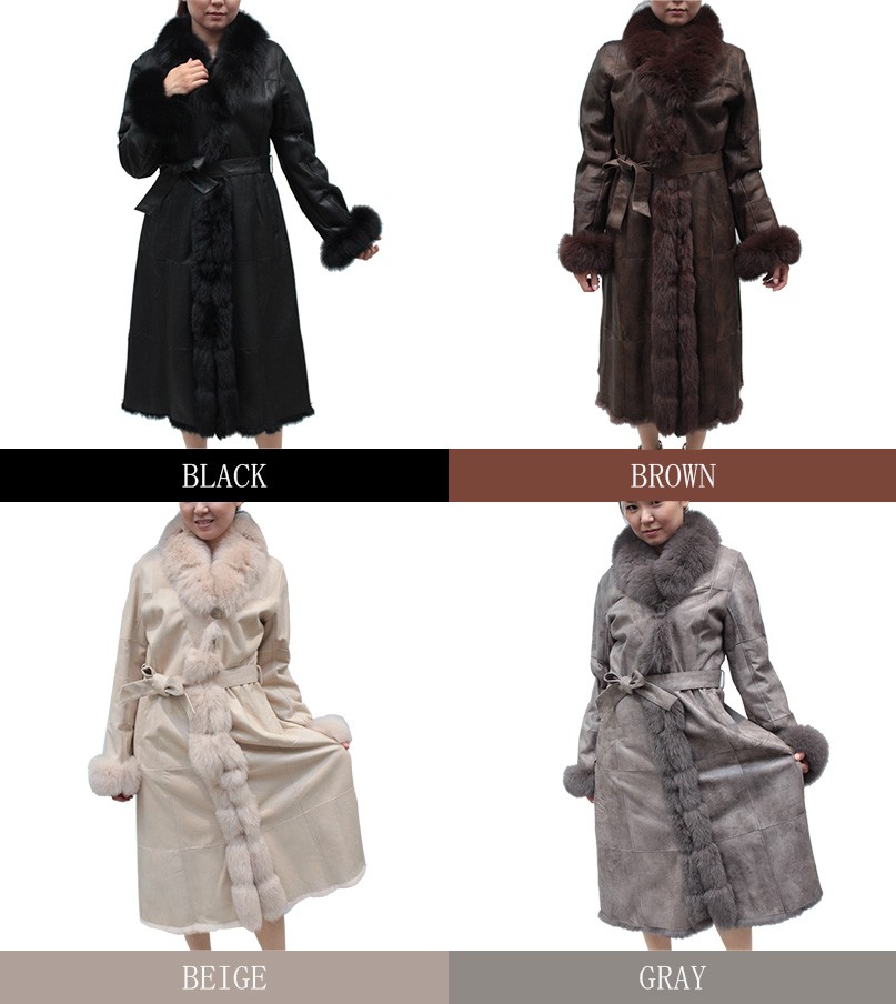 フランスパリの有名ブランドメーカー 毛皮コート レディース ラビット