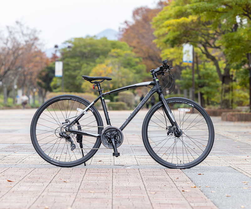 21Technology クロスバイク 700C×25C シマノ21段変速 SHIMANO ディスク