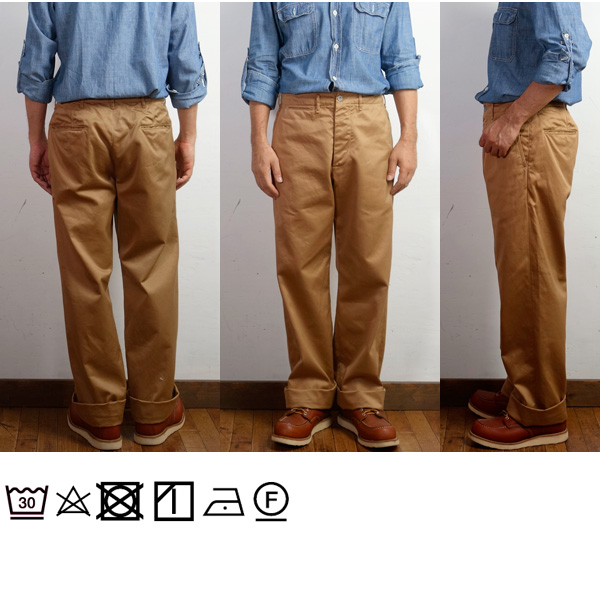 BUZZ RICKSON'S バズリクソンズ EARLY MILITARY CHINOS 1945 MODEL