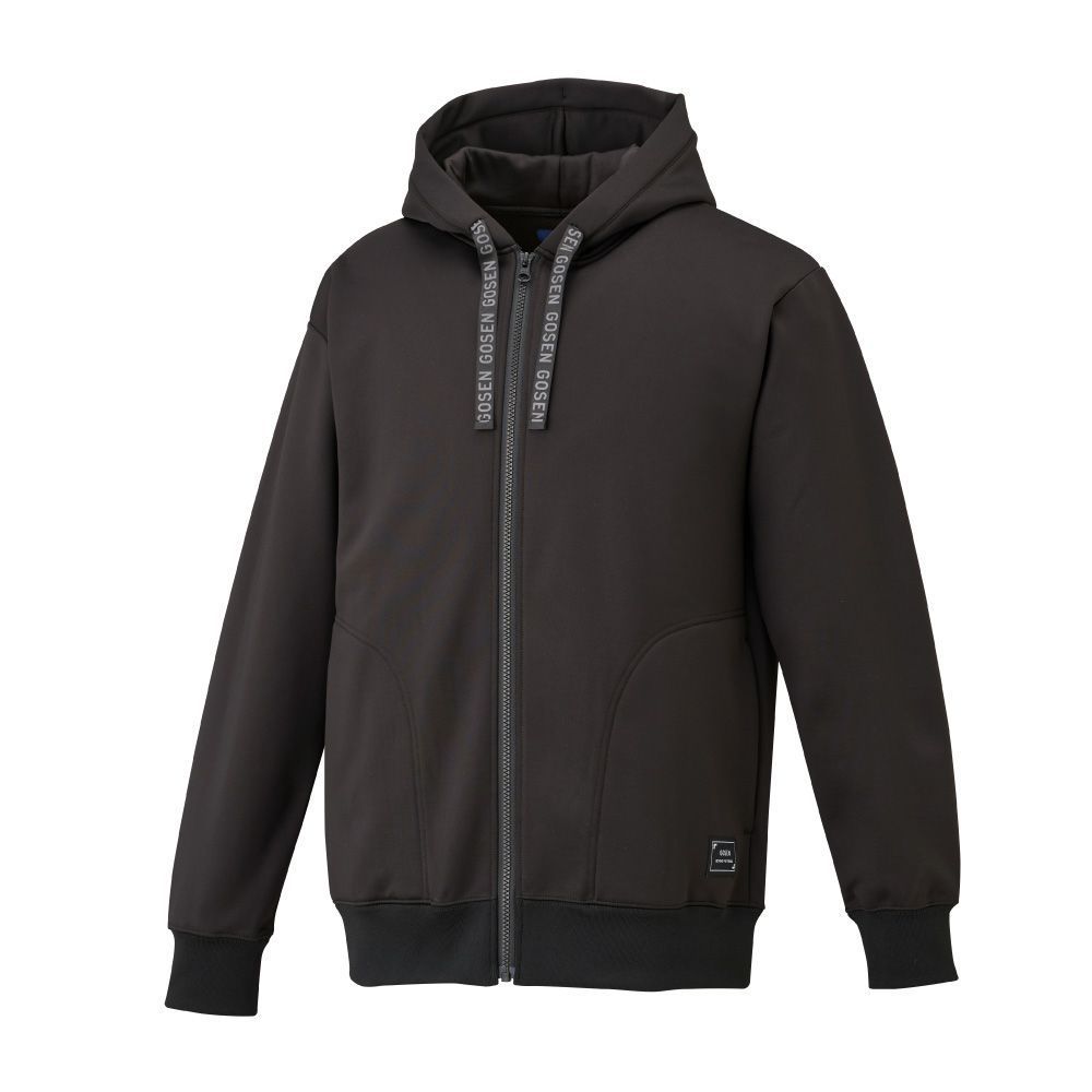 GOSEN（ゴーセン） テニスウェア ユニセックス 裏起毛ストレッチジップ