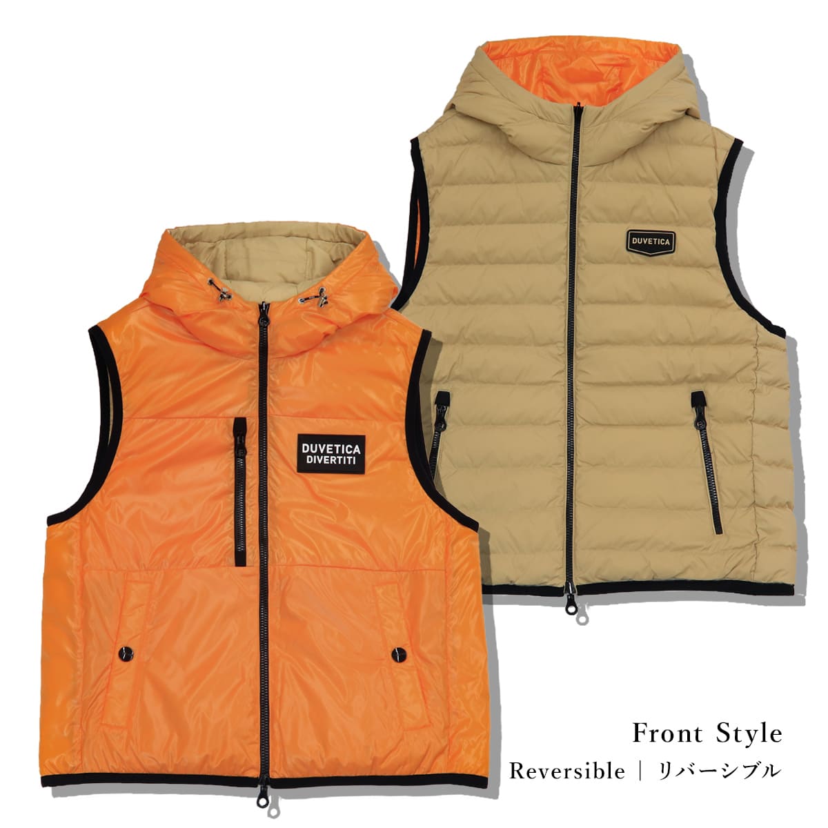 デュベティカ ダウン メンズ ダウンベスト リバーシブル DUVETICA