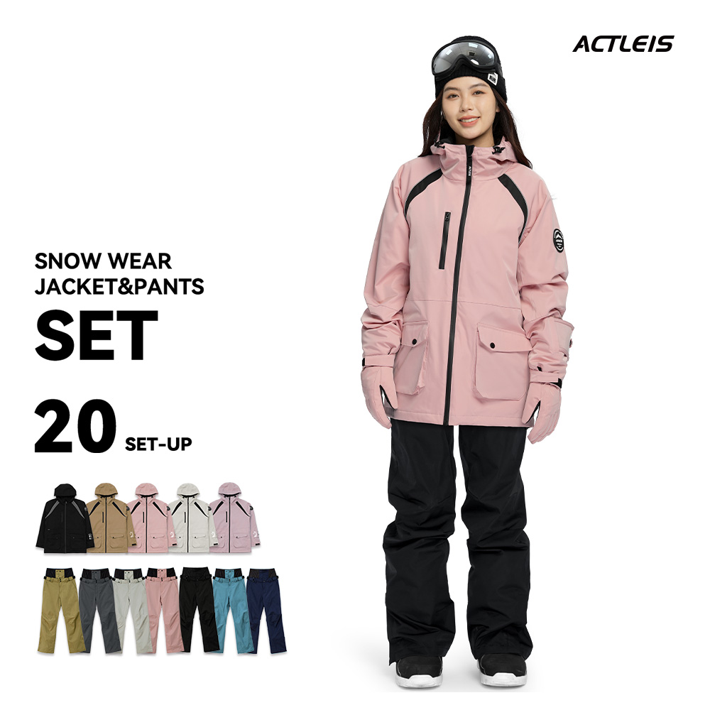 ACTLEIS（アクレイス） スキーウェア スノーボードウェア レディース