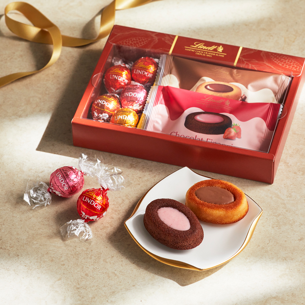 リンツ（Lindt） ショコラスイーツ&リンドール ギフト ミルク