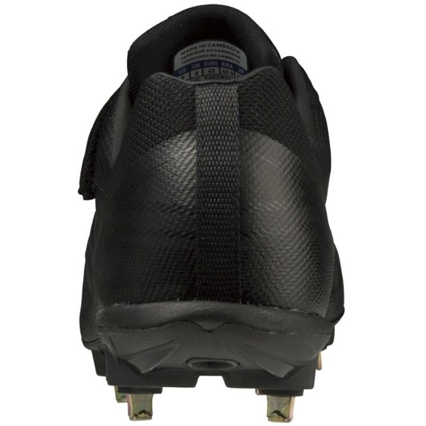 MIZUNO（ミズノ） ブラック26、28cmのみ 野球 3本ベルト 埋込み金具