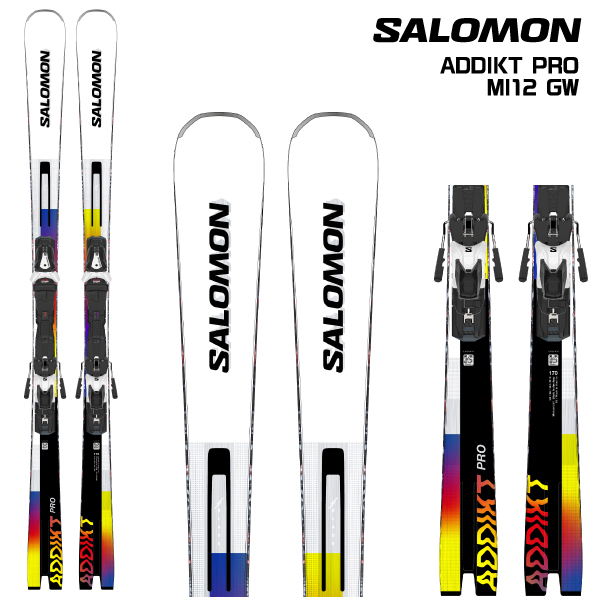 SALOMON（サロモン） 2024-25 ADDIKT PRO + MI12 GW（アディクトプロ+