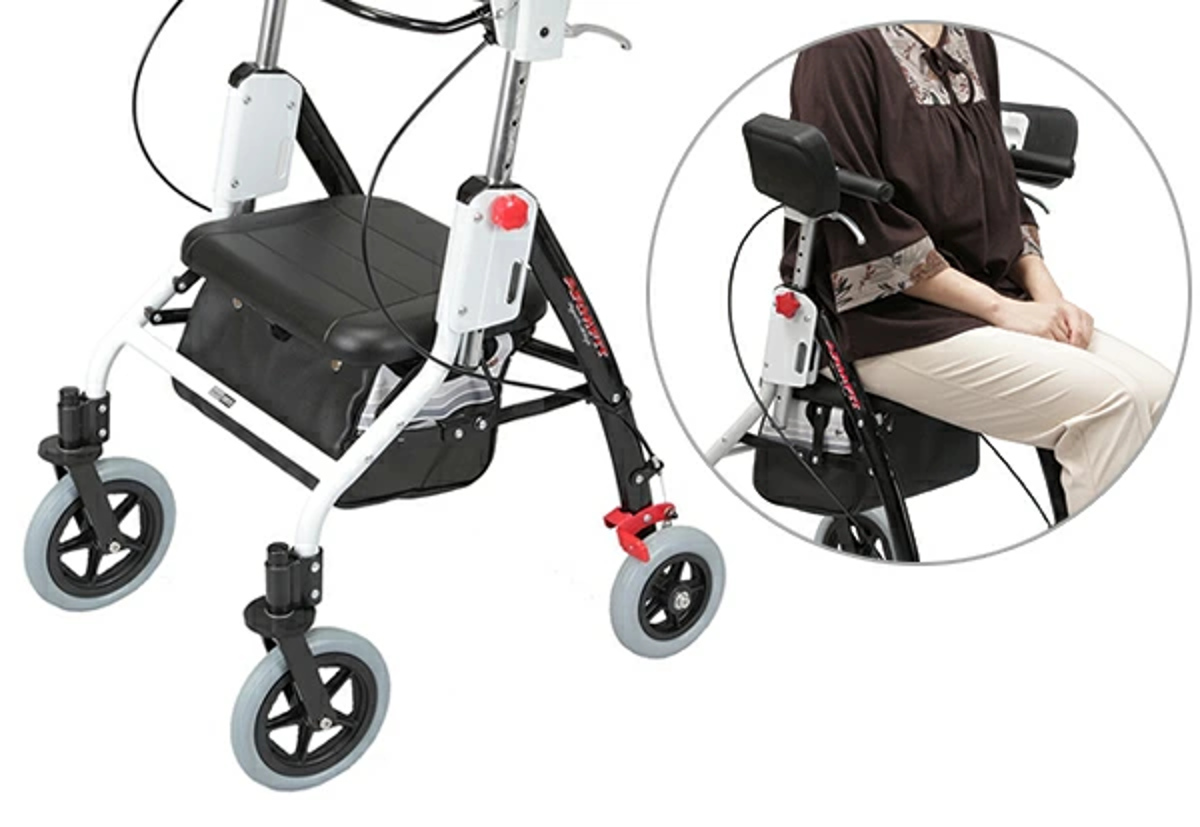 Uber（ユーバ） 歩行器 介護 アームフィット 肘置き付き 取り外し可