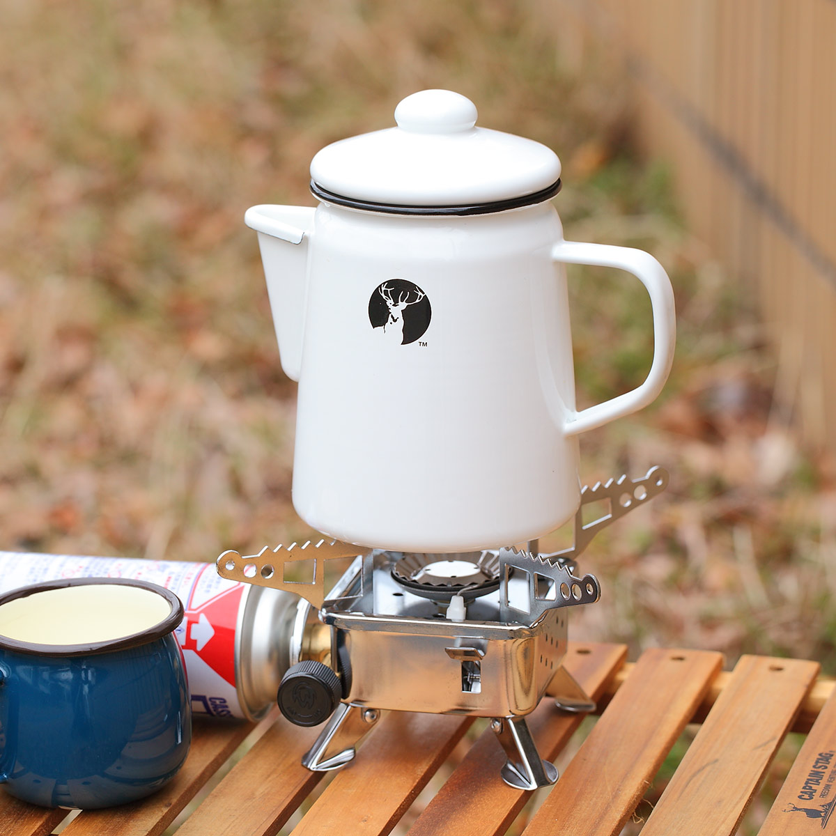 CAPTAIN STAG（キャプテンスタッグ） ホーローケットル やかん