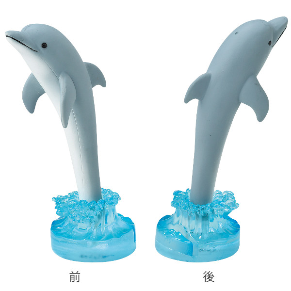 ペン&メモスタンド イルカ ペン メモスタンド 水族館 （ ペンスタンド
