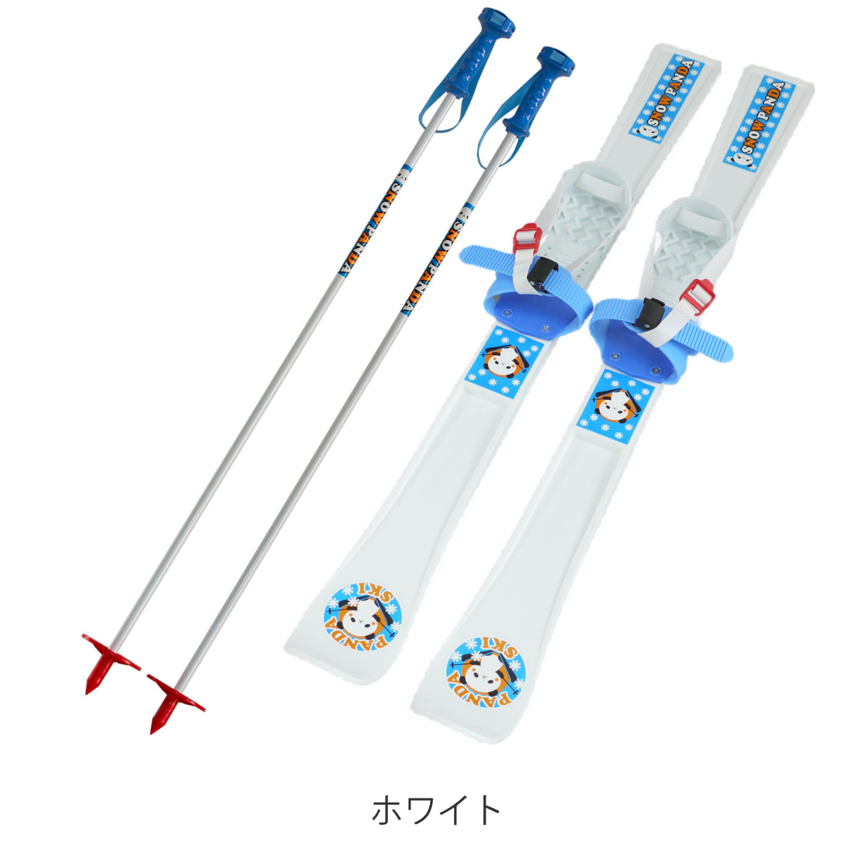 スキーセット パンダスキー 85cm （ 初心者 スキー板 ストック スキー