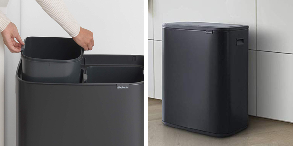brabantia（ブラバンシア） ゴミ箱 BO タッチビン 2X30L ふた付き