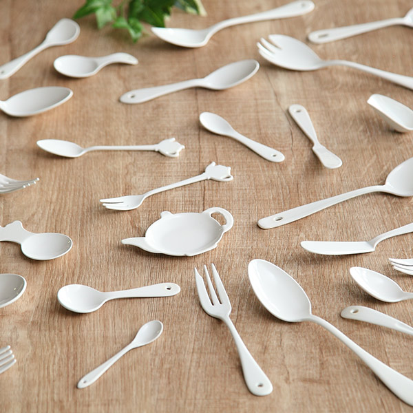 カラシスプーン ブラン blanc ステンレス製 ミニ スプーン ホーロー