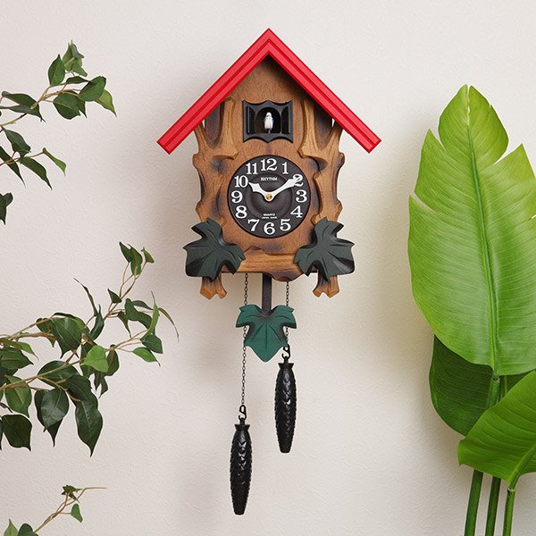 掛け時計 鳩時計 カッコー時計 カッコーメルビル （ 壁掛け時計 振り子